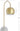 Solvére Brass & Marble Task Lamp